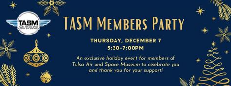 Members Only Christmas Event - Tulsa Air and Space Museum