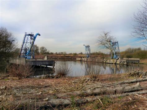 Sludge Hoppers Davyhulme Wastewater... © David Dixon cc-by-sa/2.0 :: Geograph Britain and Ireland