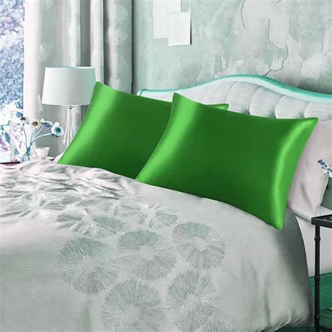 Plain Cotton Green Pillow Covers, For Home and Hotel, Size: 20x30 Inch ...