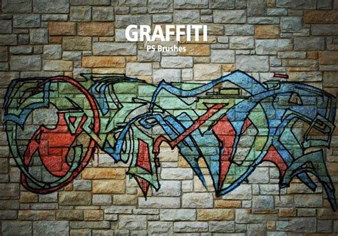 20 Graffiti PS Brushes abr. Vol.6 - Free Photoshop Brushes at Brusheezy!