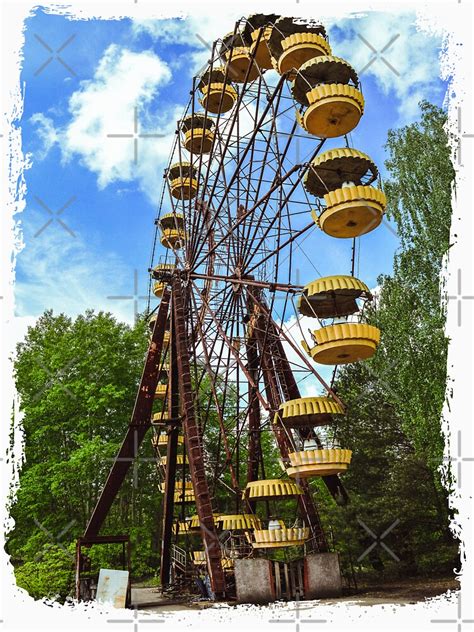 "Ferris wheel in Pripyat" T-shirt by X751S | Redbubble