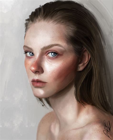 ArtStation - Portrait from reference 2