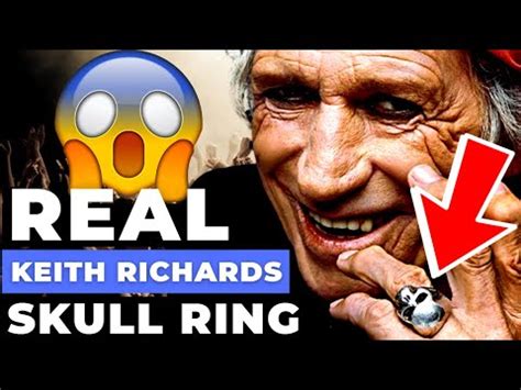 KEITH RICHARDS SKULL RING REAL 925 STERLING SILVER – Keith Richards ...