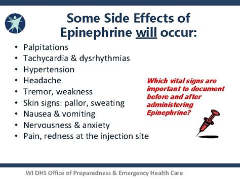 Anaphylaxis IM Epinephrine Administration by the WI EMR