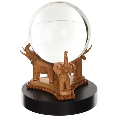 A detailed replica of Sybil Trelawney's crystal ball as seen in Harry Potter and the Prisoner of ...