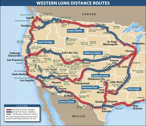 List Of Amtrak Routes - Wikipedia - Amtrak Route Map California - Printable Maps