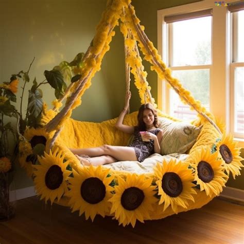 Pin by Leena Kohonen on Home decor | Sunflower home decor, Cute bedroom ...