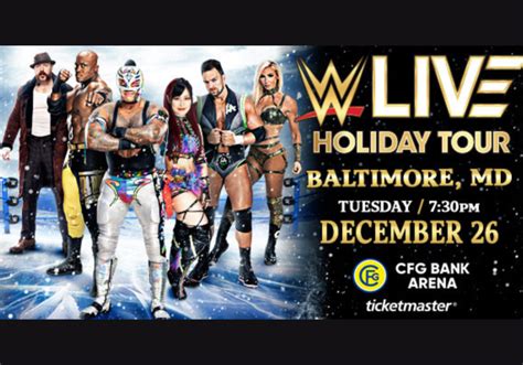 WWE LIVE HOLIDAY TOUR 2023 | Macaroni KID South Baltimore