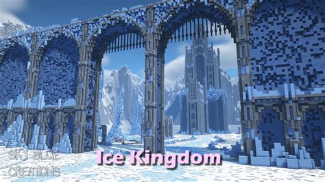 My Ice Kingdom - would love to know what you think :) : r/Minecraftbuilds