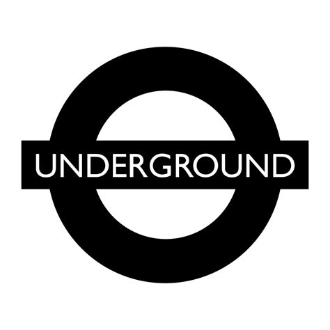 London Underground Logo Black and White (1) – Brands Logos