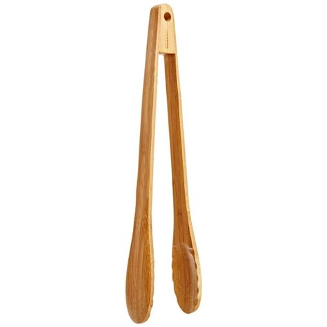 Norpro 12 Inch Bamboo Tongs - Walmart.com - Walmart.com