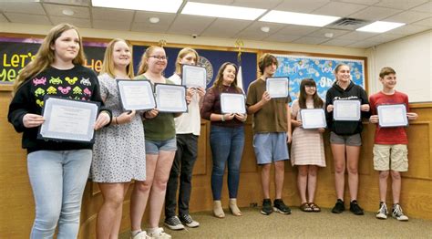 Wood County Board of Education recognizes local students | News, Sports ...