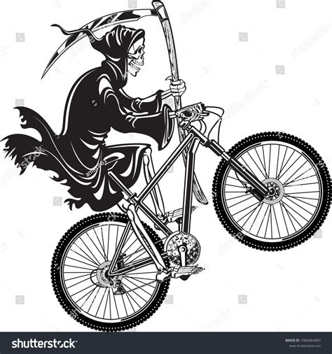 5,464 Skeleton Bike Images, Stock Photos & Vectors | Shutterstock