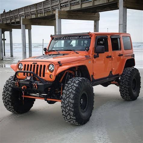 2012 Jeep Wrangler Orange