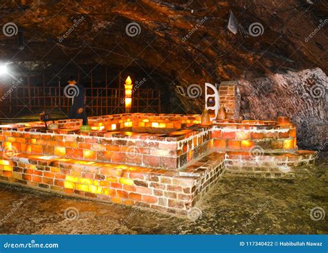 Mosque Made of Salt Bricks Inside Khewra Mine Editorial Photography ...