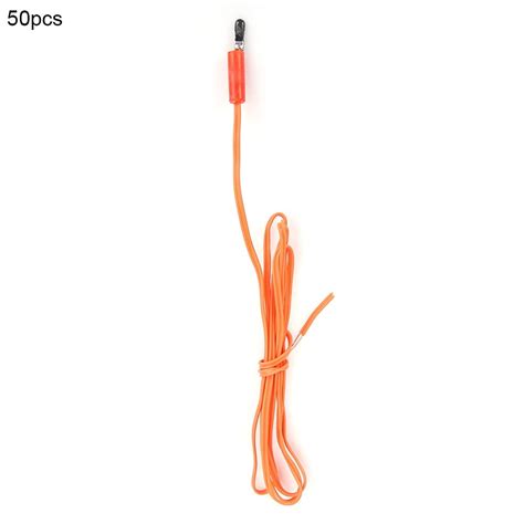 Igniter Cable, 50PCS Wireless Remote Control Electronic Firework Igniter Cable Copper Wire Cable ...