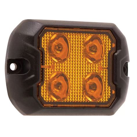 Amber Surface Mount Rectangular Warning Light - Class 1 | Mill Supply, Inc.