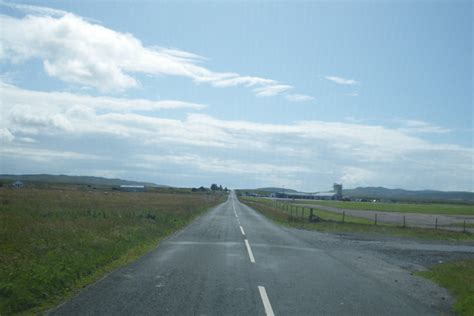 Longest straight road in the United... © C Michael Hogan :: Geograph Britain and Ireland