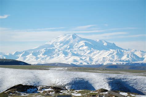 Mount Elbrus 4k