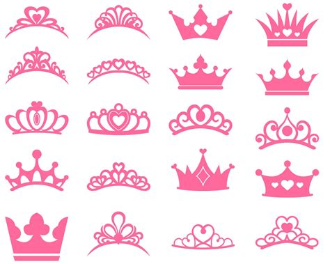 Royal Crown SVG Princess Tiara SVG King Crown Queen Crown - Etsy