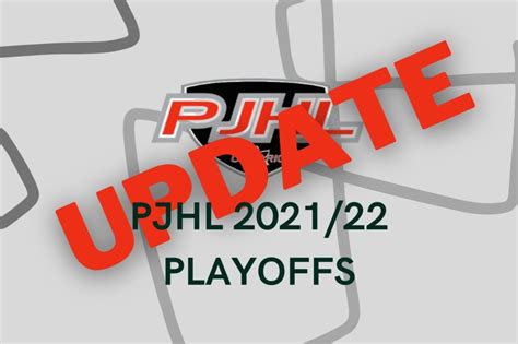 PJHL releases press from league commissioner surrounding 2022 season ...