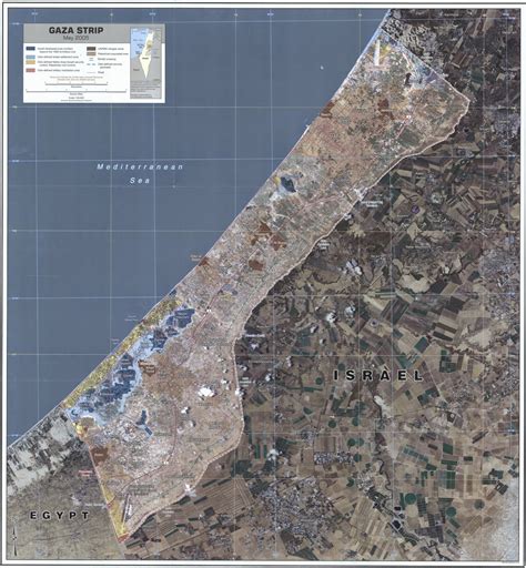 GIS Research and Map Collection: Maps of Gaza Strip Available from Ball ...