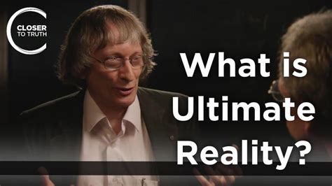 David Deutsch — What is Ultimate Reality?