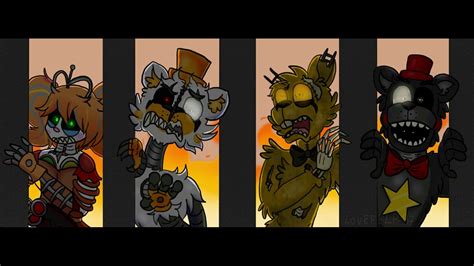 (fnaf speedpaint) fnaf 6 ending finale fanart - YouTube