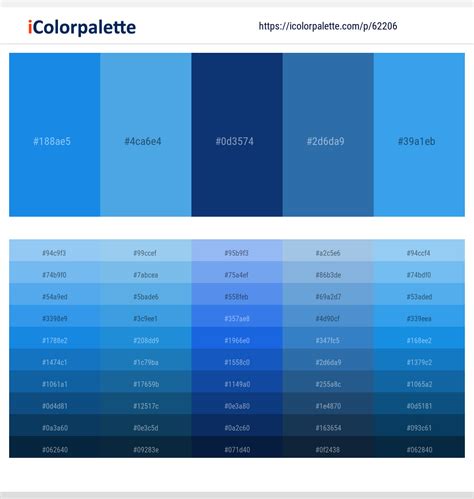 1 Latest Color Schemes with Deep Sapphire And Azure Color tone ...