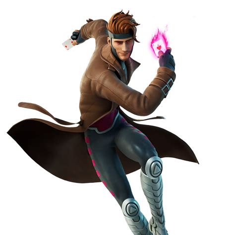 Fortnite Gambit Skin - PNG, Pictures, Images