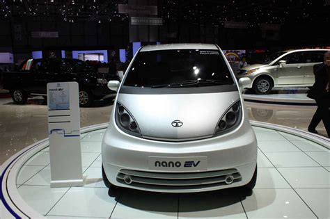 Tata Motors' electric Nano - the Nano EV - shown at Geneva Motor Show ...