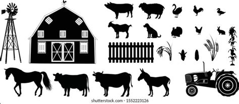 Aprender sobre 92+ imagem farm silhouette vector - br.thptnganamst.edu.vn