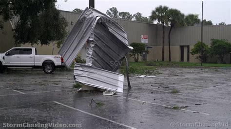 Jacksonville, FL Tornado Damage from Tropical Storm Elsa - 7/7/2021 - YouTube