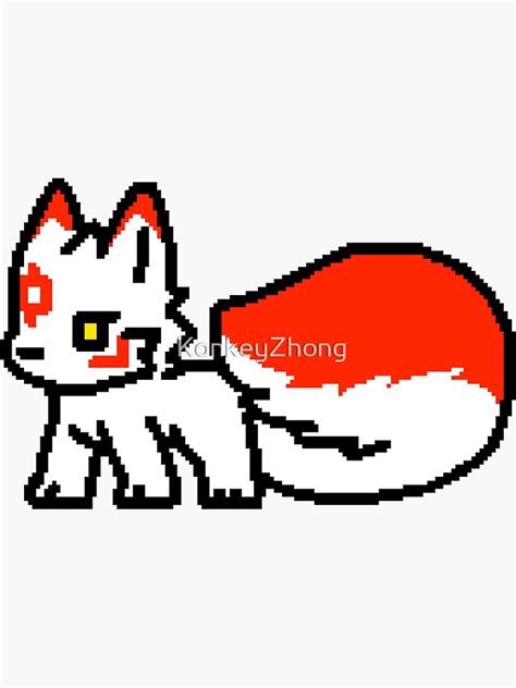 "Changed - Shizi Walking Sprite" Sticker for Sale by KonkeyZhong ...