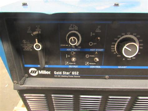 Miller Gold Star 652 CC/DC Welding Power Source 203/460/575V | Bullseye ...