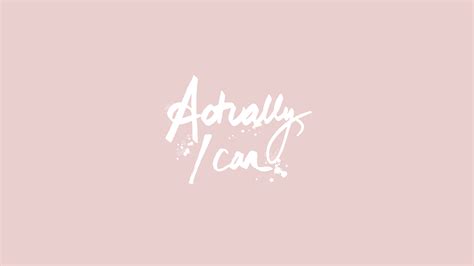 Pale pink motivational laptop wallpaper. #wallpaper | Laptop wallpaper, Macbook wallpaper, Free ...