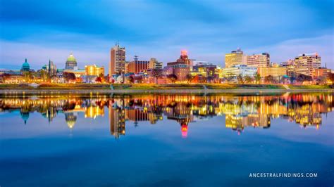 Pennsylvania, Harrisburg: The State Capitals | Ancestral Findings