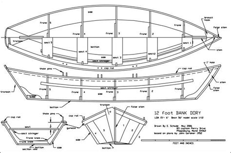 Almost a dory. | Boat plans, Boat building plans, Build your own boat