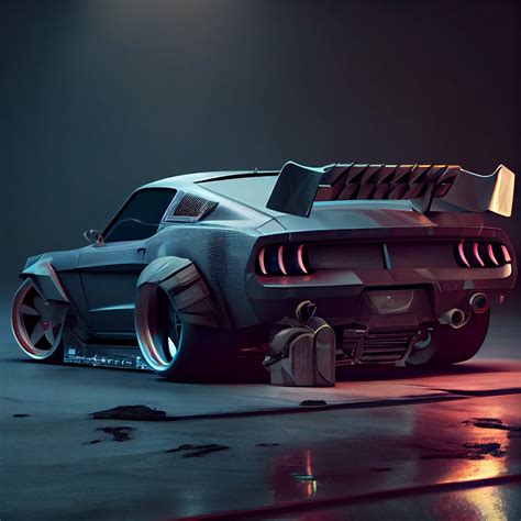 FORD MUSTANG CONCEPT ART | CGTrader