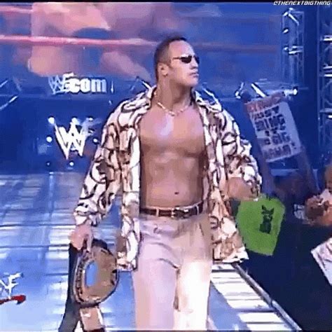 The Rock Entrance GIF - TheRock Entrance WWEChampion - Discover & Share GIFs