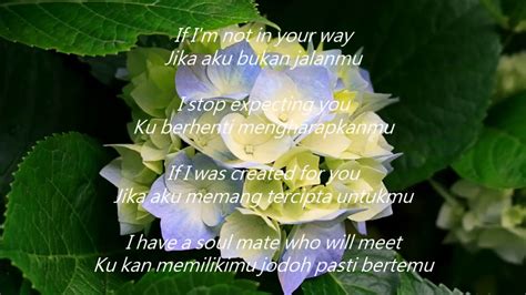 Afgan - Jodoh Pasti Bertemu (Lyrics With English Subtitles) [HD] - YouTube