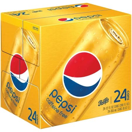 Pepsi Caffeine Free Cola 24-12 fl. oz. Cans - Walmart.com