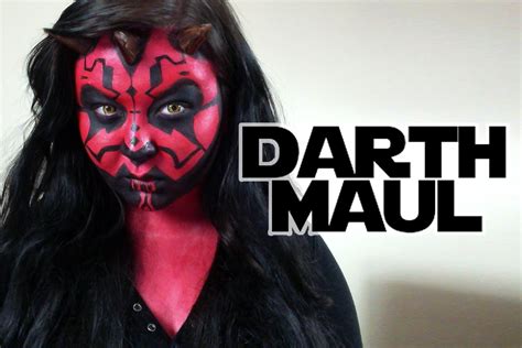 Darth Maul Makeup Tutorial (ToriMichelleMUA) - YouTube