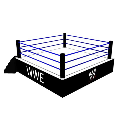 WWE Ring of Wrestling 3D Model by MerajFathi