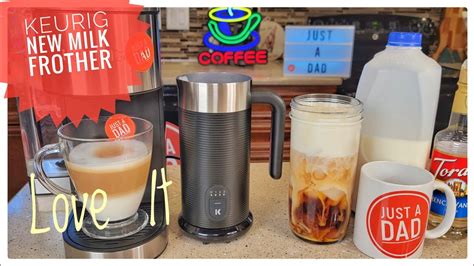 New Keurig Hot and Cold Milk Frother Standalone Review Perfect for Iced ...