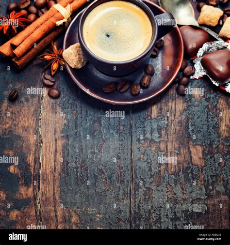 coffee and spices Stock Photo - Alamy