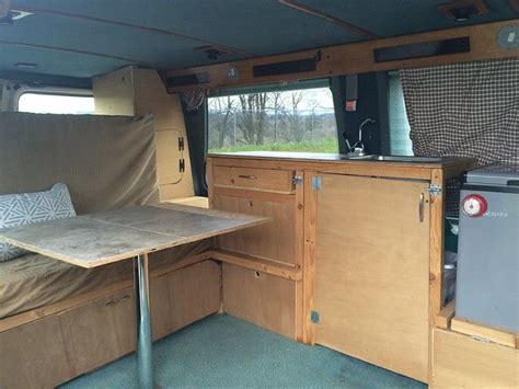 Chevy G20 Camper Van Interior