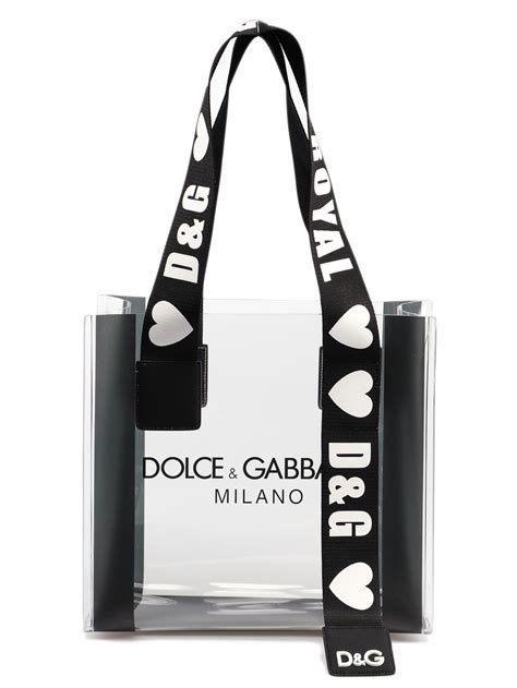 DOLCE & GABBANA PVC SHOPPING BAG. #dolcegabbana #bags #pvc All ...