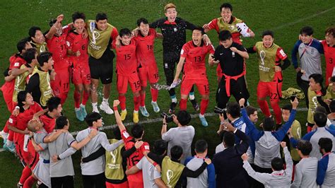 South Korea makes it to World Cup knockout stage, as players watched ...