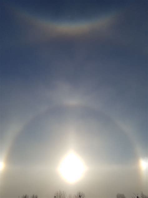 Circumzenithal Arc | Sun dogs, Grand forks, Clouds